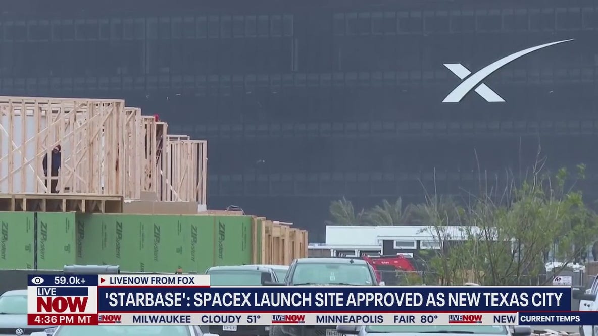 SpaceX launch site approved as new city of Starbase, TX
